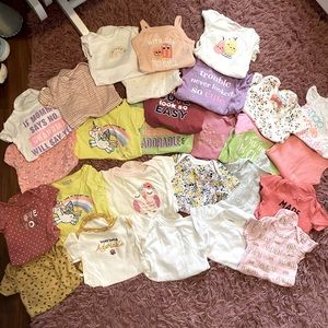 0-3 month baby girl clothes. Great condition.